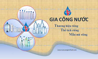 Nhận gia công nước uống đóng chai theo yêu cầu tại Bình Dương, Đồng Nai, TP. Hồ Chí Minh