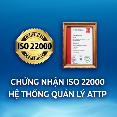 ion Fresh đạt chứng nhận ISO 22000:2018 - Hệ thống An toàn thực phẩm